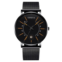 Load image into Gallery viewer, Geneva Men's Ultra Thin Minimalist Watch