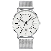 Load image into Gallery viewer, Geneva Men's Ultra Thin Minimalist Watch