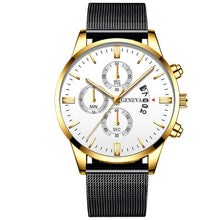 Load image into Gallery viewer, Geneva Men's Standout Luxury Calendar Watch