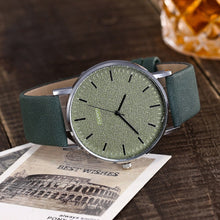 Load image into Gallery viewer, Geneva Men's Retro Leather Strap Quartz Watch