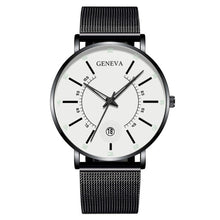 Load image into Gallery viewer, Geneva Men's Ultra Thin Minimalist Watch