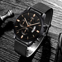Load image into Gallery viewer, Geneva Men's Standout Luxury Calendar Watch