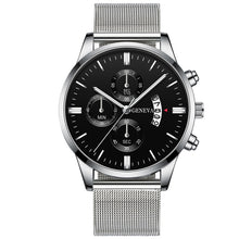 Load image into Gallery viewer, Geneva Men's Standout Luxury Calendar Watch