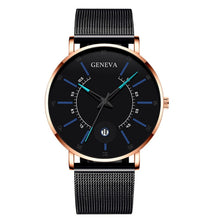 Load image into Gallery viewer, Geneva Men's Ultra Thin Minimalist Watch