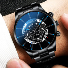 Load image into Gallery viewer, Geneva Men&#39;s Luxury Calendar Watch
