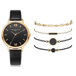 Women's Luxury Watch & Bracelet Set