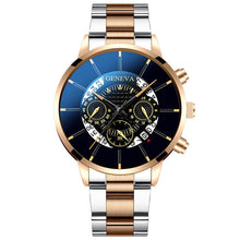 Load image into Gallery viewer, Geneva Men&#39;s Luxury Calendar Watch
