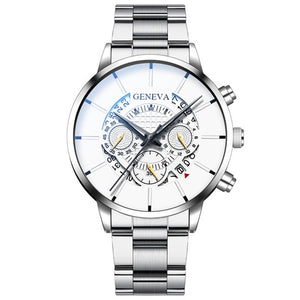 Geneva Men's Luxury Calendar Watch