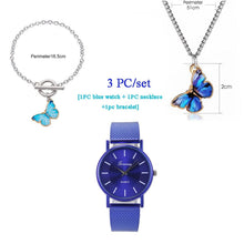 Load image into Gallery viewer, Geneva Woman&#39;s Single Color Quartz Watch Mesh Strap
