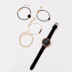 Women's Luxury Watch & Bracelet Set