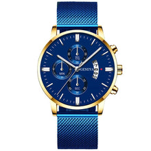 Load image into Gallery viewer, Geneva Men&#39;s Standout Luxury Calendar Watch
