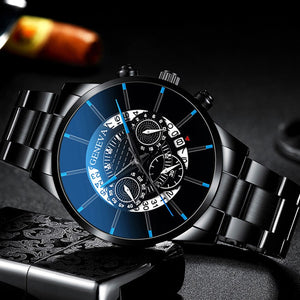 Geneva Men's Luxury Calendar Watch