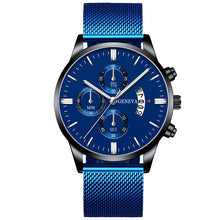 Load image into Gallery viewer, Geneva Men&#39;s Standout Luxury Calendar Watch
