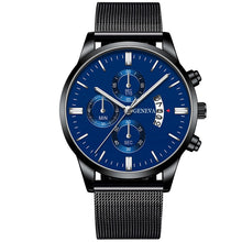 Load image into Gallery viewer, Geneva Men&#39;s Standout Luxury Calendar Watch
