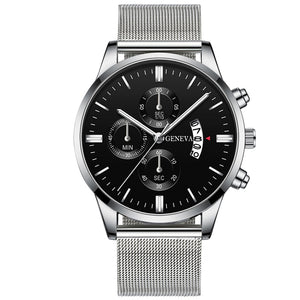 Geneva Men's Standout Luxury Calendar Watch