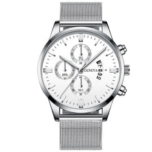 Load image into Gallery viewer, Geneva Men&#39;s Standout Luxury Calendar Watch
