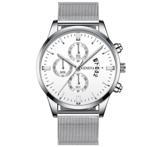 Geneva Men's Standout Luxury Calendar Watch