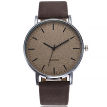 Load image into Gallery viewer, Geneva Men&#39;s Retro Leather Strap Quartz Watch
