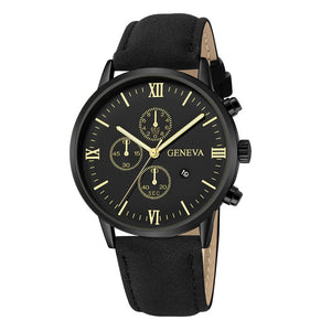 Geneva Men's Luxury Quartz Sport Watch