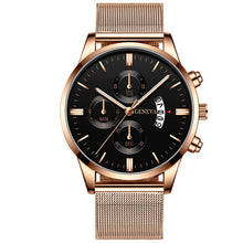 Load image into Gallery viewer, Geneva Men&#39;s Standout Luxury Calendar Watch
