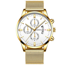 Load image into Gallery viewer, Geneva Men&#39;s Standout Luxury Calendar Watch
